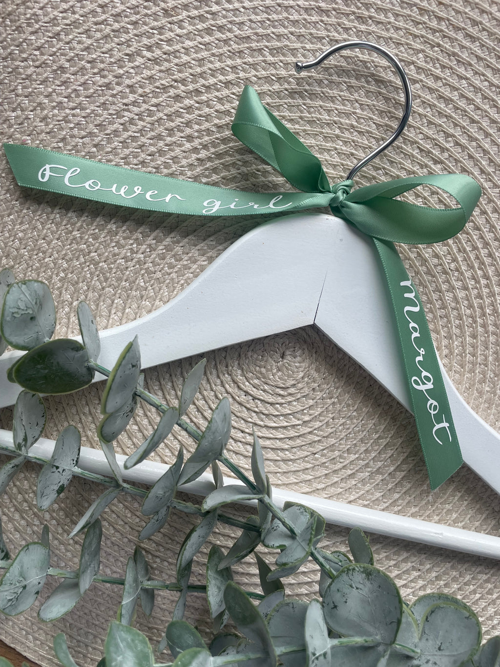 Personalised Flower Girl Hangers