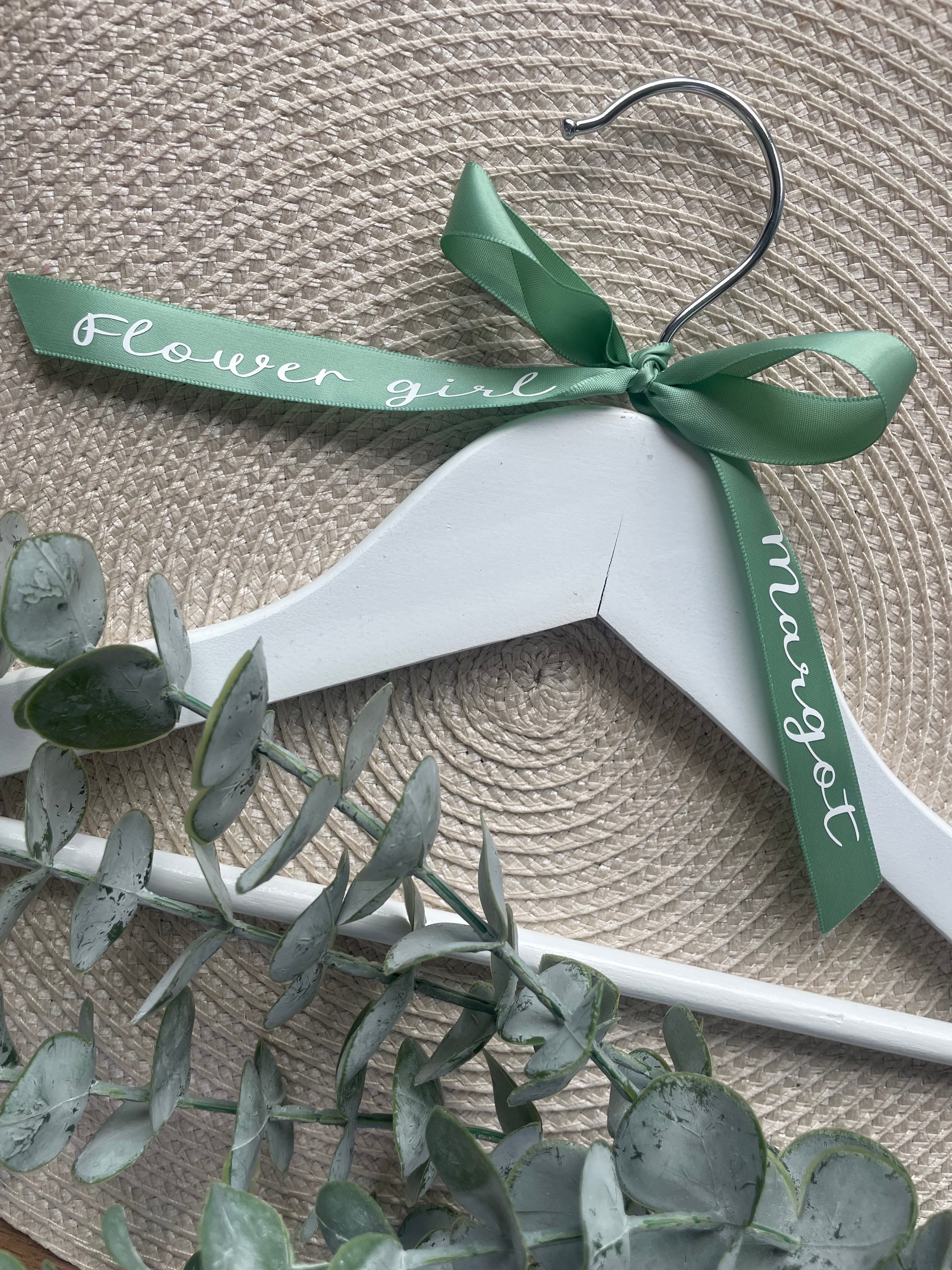 Personalised Flower Girl Hangers