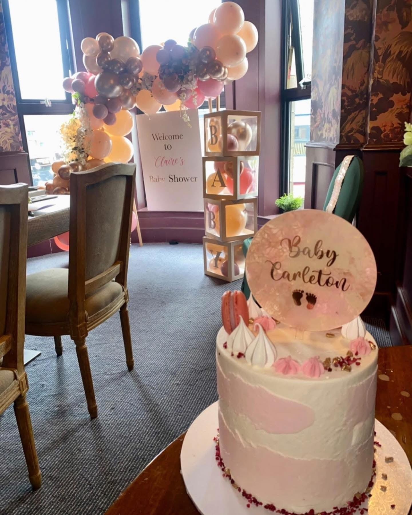 Marble Effect Cake Topper