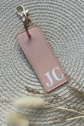Personalised Leather Keyring