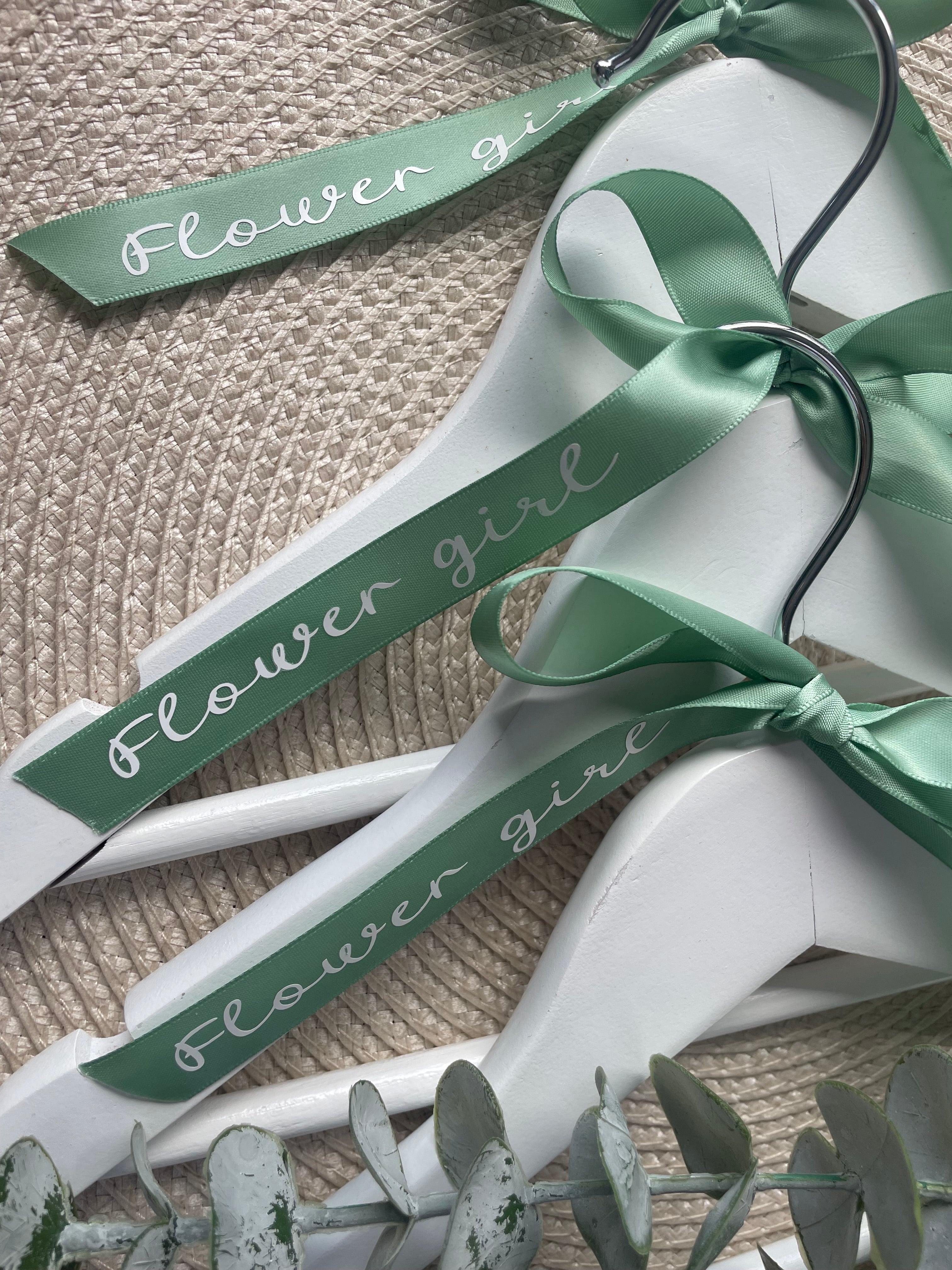 Personalised Flower Girl Hangers
