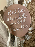 Personalised Birth Announcement Balloon