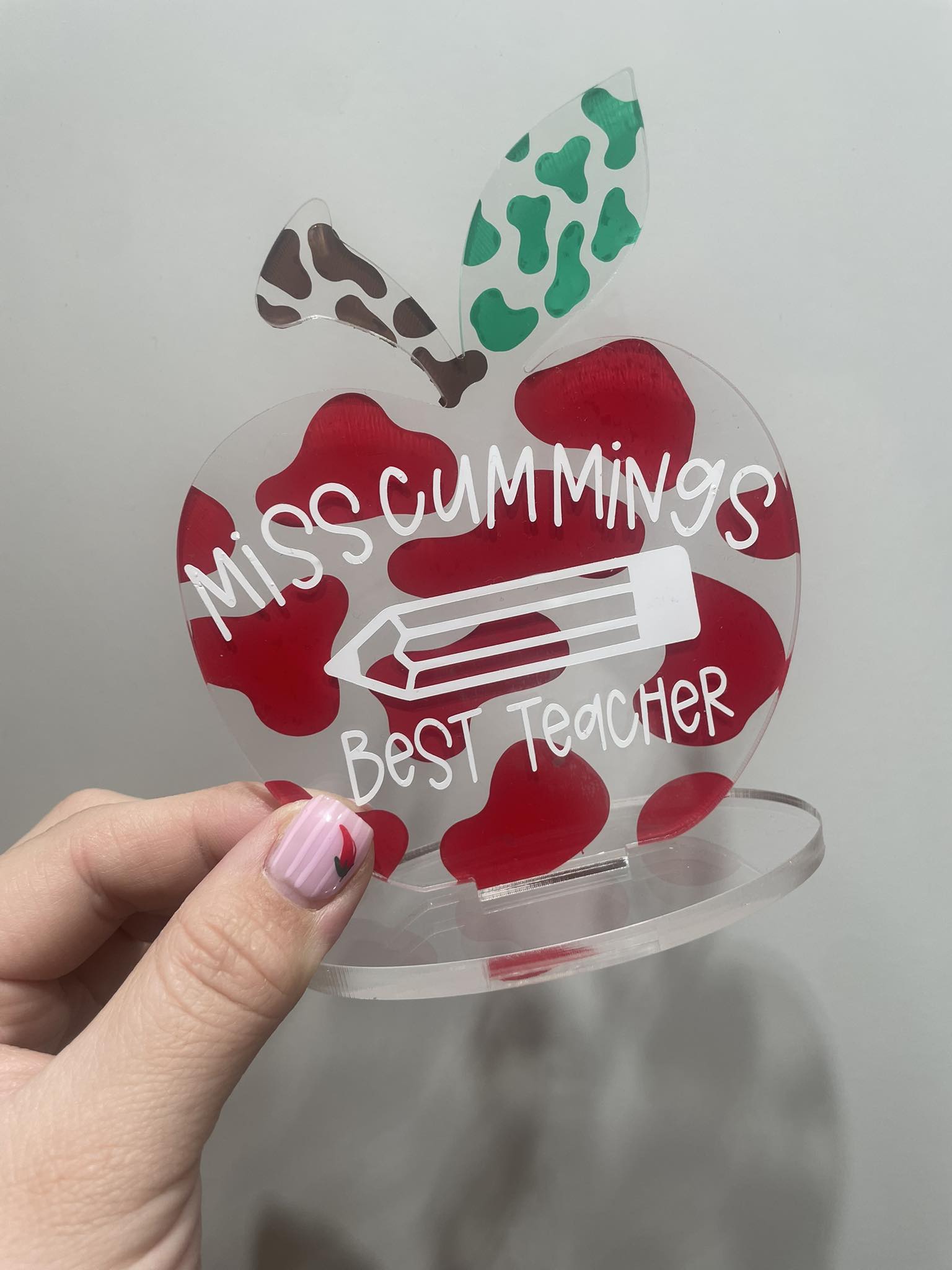 Personalised Teacher Desk Décor
