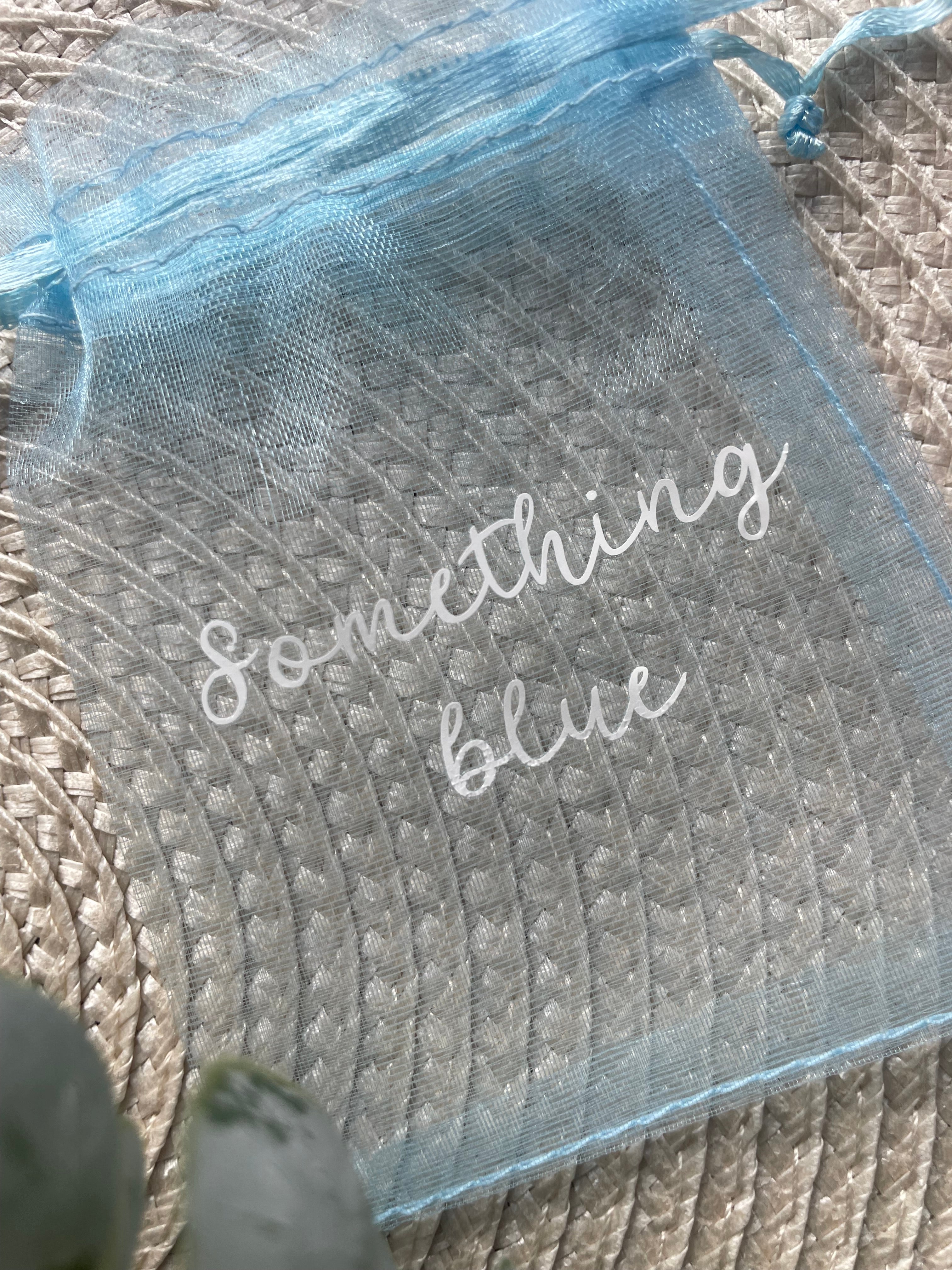 'Something Blue' Mini Wedding Bag