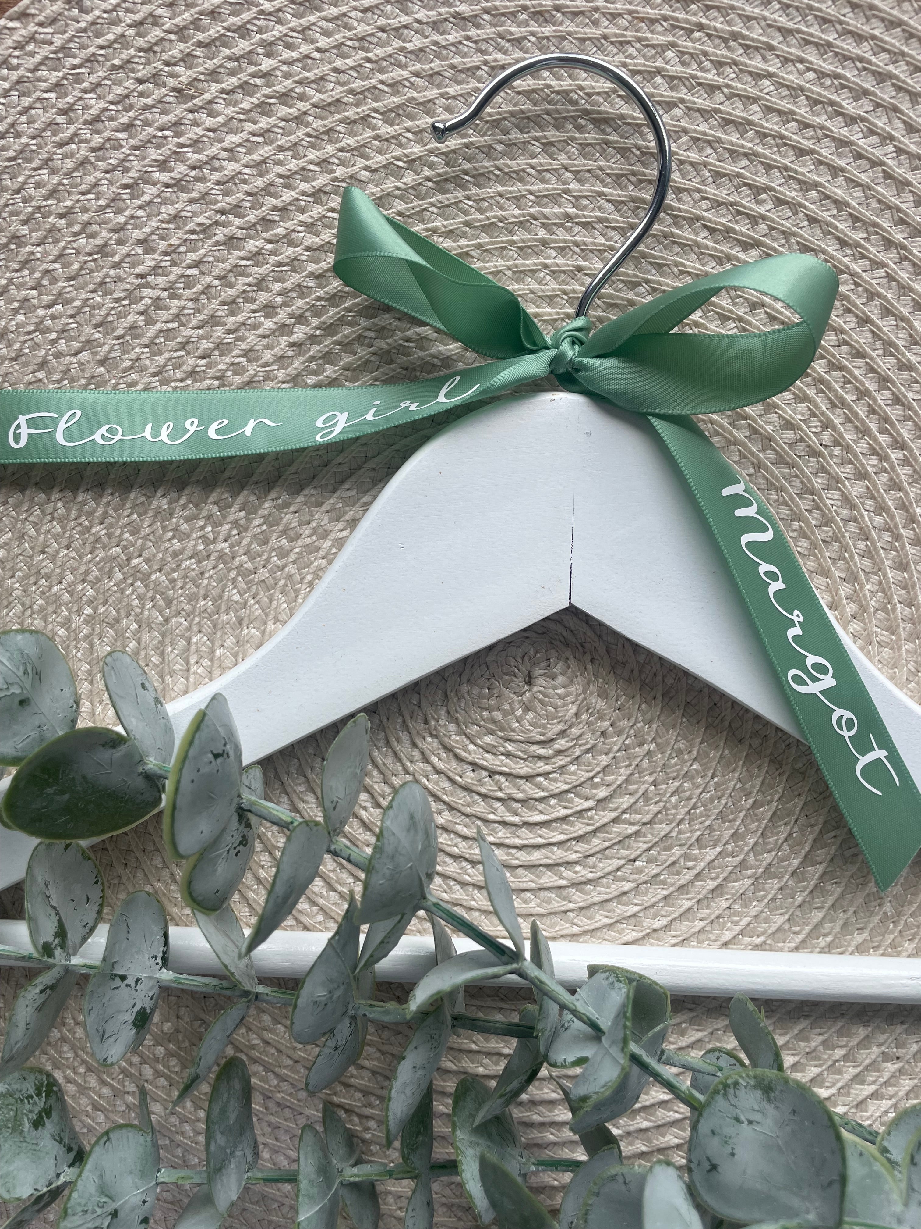 Personalised Flower Girl Hangers