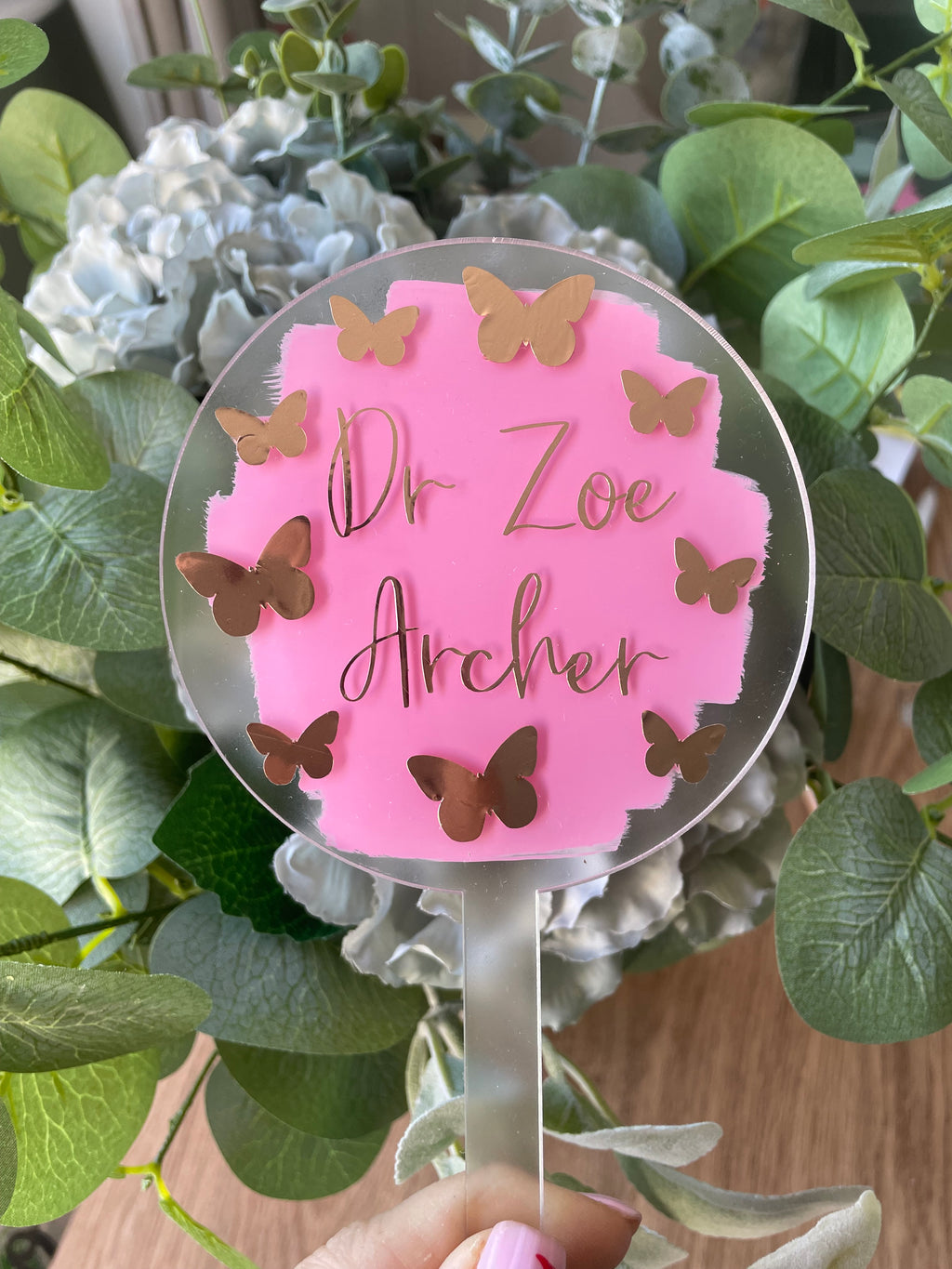 Personalised Cake Topper