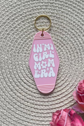 Girl Mom Era Motel Keyring